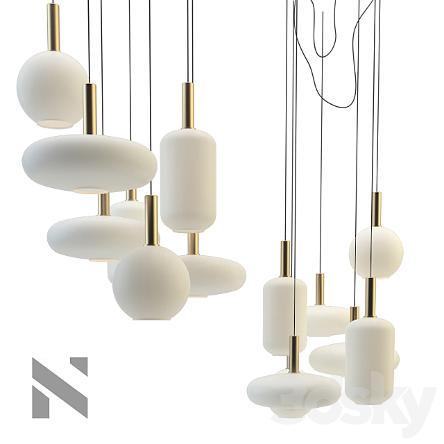 Ferm Living set 3DSMax File - thumbnail 1