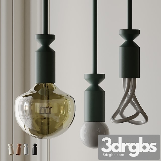 Fild and Plumen Stick Lamp 3dsmax Download - thumbnail 1