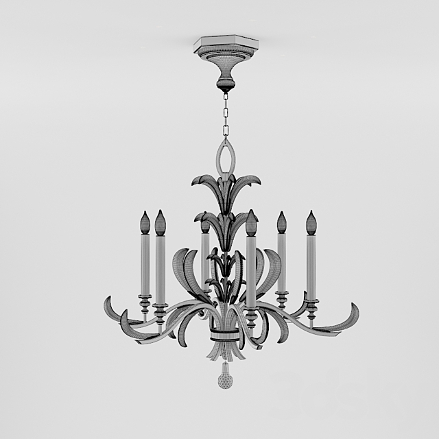 Fine art lamps 739140st2 3DS Max Model - thumbnail 2