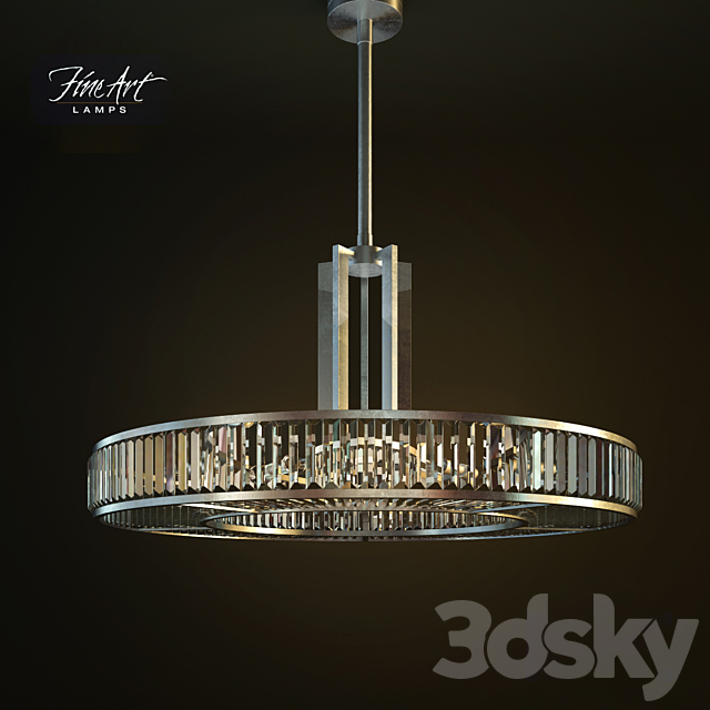 Fine Art_Chandelier 3DSMax File - thumbnail 1