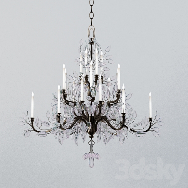 FineArt CRYSTAL Chandelier LAUREL 771240 3DSMax File - thumbnail 1