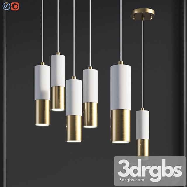 Fixture Favorit 1600 1p Ultra Pendenti White Favorite 3dsmax Download - thumbnail 1