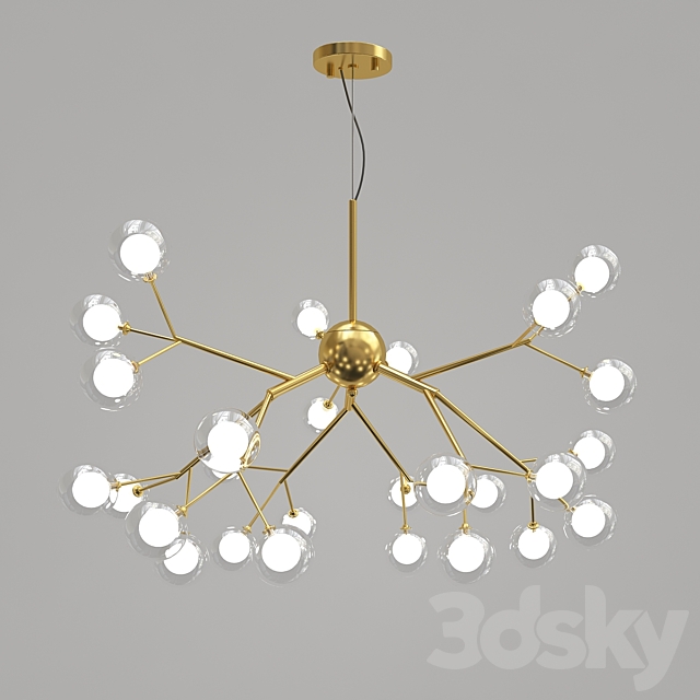 Fixture Flower Tree Branch Droplight_2 3DSMax File - thumbnail 1