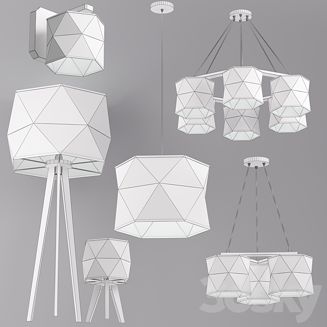 Fixtures TK Lighting Bruno Venge 3DSMax File - thumbnail 2