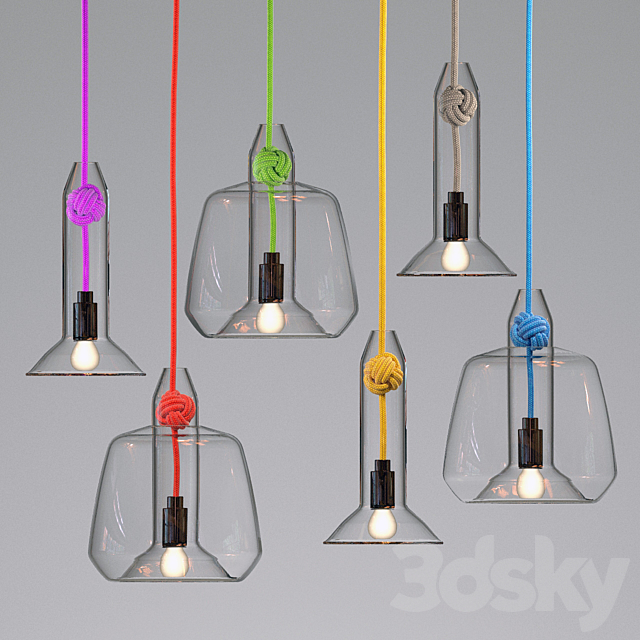 Fixtures Vitamin (Knot Pendant Lamp- Large. Small) 3DSMax File - thumbnail 2