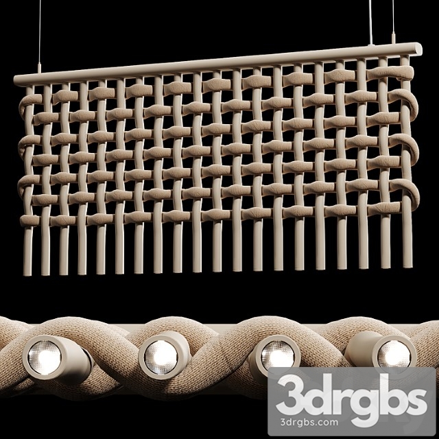 Flexxica Blanket Acoustic Pendant Light 3dsmax Download - thumbnail 1