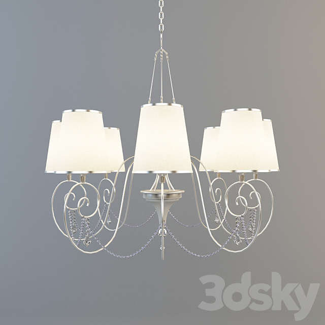 florenz lamp _ foglia argento 3DSMax File - thumbnail 1