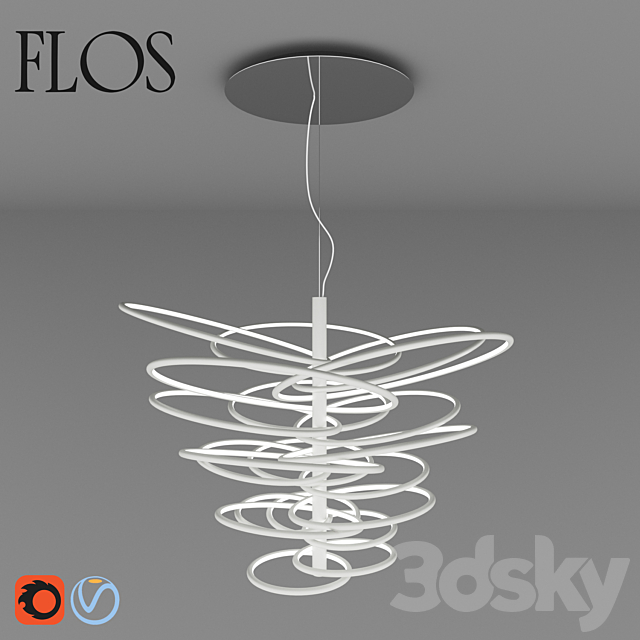 Flos 2620 3ds Max - thumbnail 1