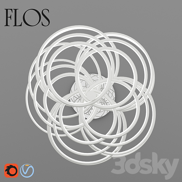 Flos 2620 3ds Max - thumbnail 2