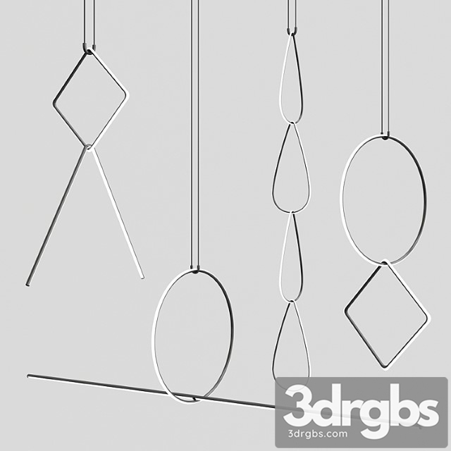 Flos arrangements modular pendant lamp - thumbnail 1