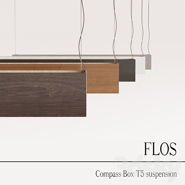 Flos Compass Box T5 SUS 3DSMax File - thumbnail 1