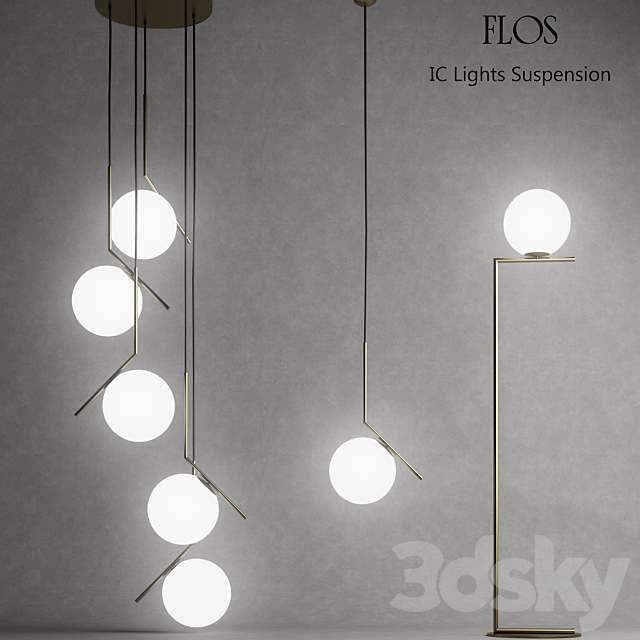 Flos IC Lights 3DSMax File - thumbnail 1