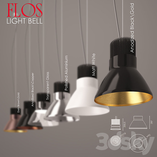 Flos Light Bell 3DSMax File - thumbnail 1