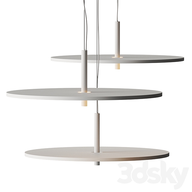 Flos My Disc Pendant Lamp 3DS Max Model - thumbnail 2