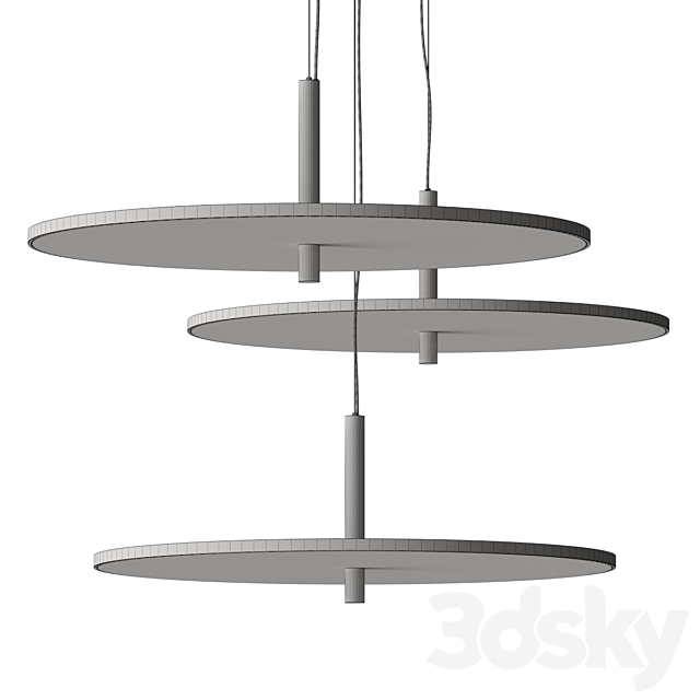 Flos My Disc Pendant Lamp 3DS Max Model - thumbnail 5