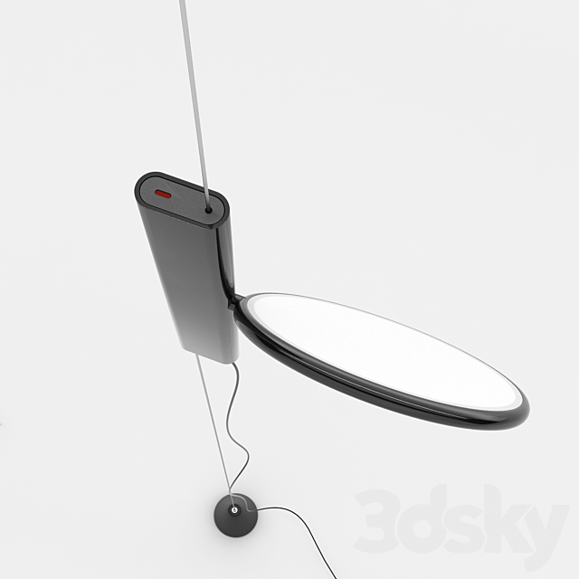 Flos OK Lamp 3DS Max Model - thumbnail 2