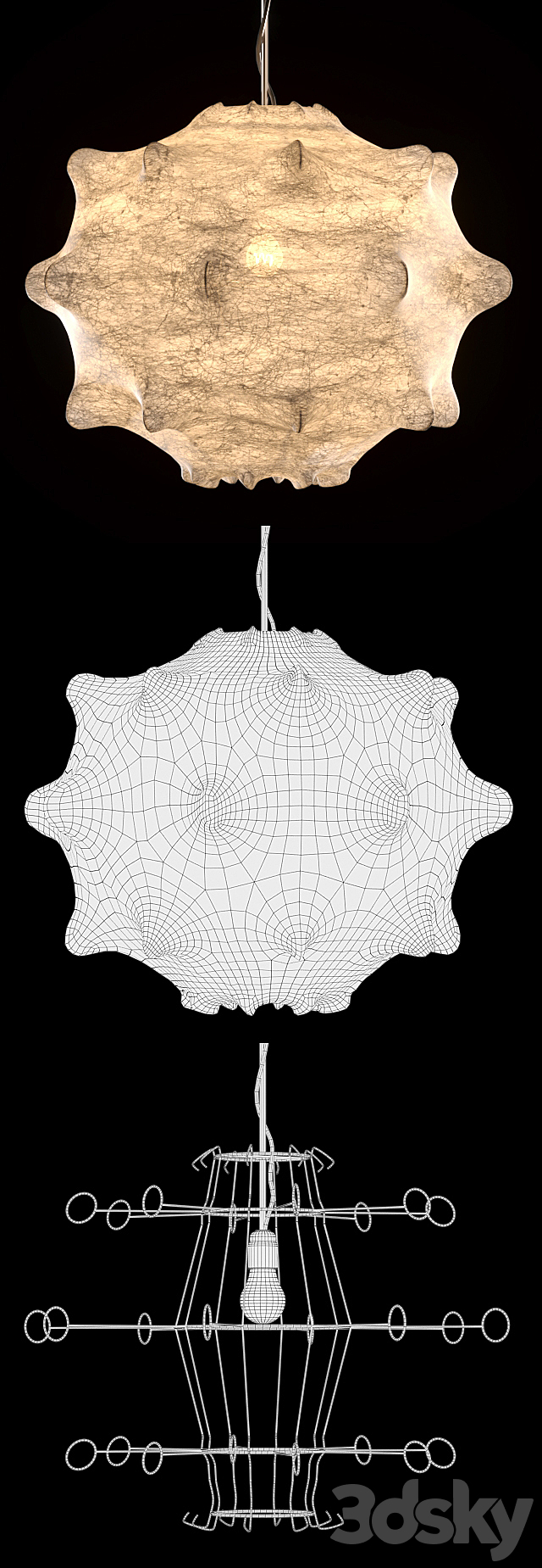 FLOS TARAXACUM 1 3DS Max Model - thumbnail 3