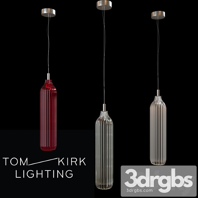 Flute pendant by tom kirk lighting 3dsmax Download - thumbnail 1