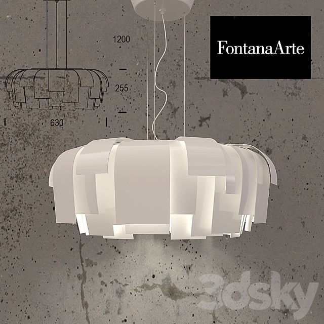 Fontana arte WIG 3DSMax File - thumbnail 1