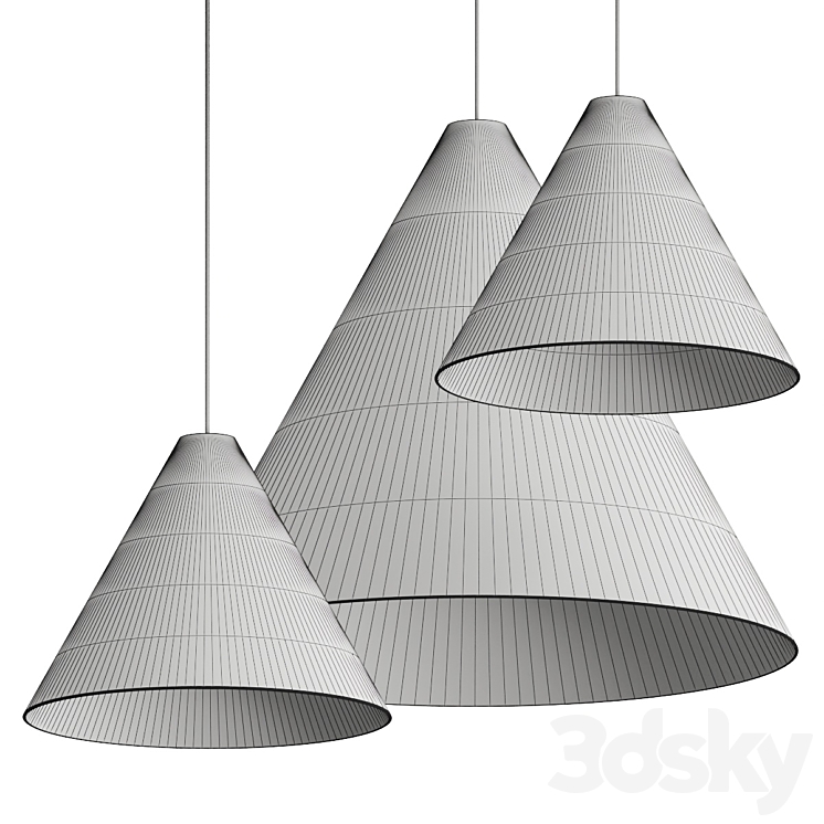 Forest by Cosmo Pendant Lamp 3DS Max Model - thumbnail 2