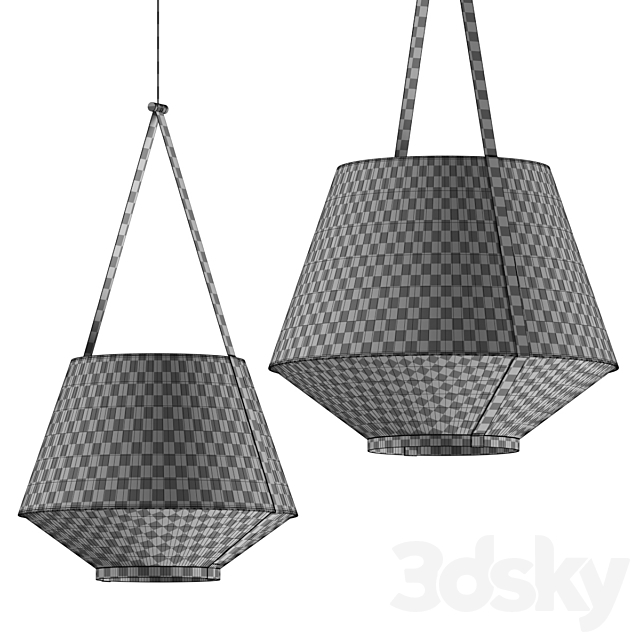 Forestier Carrie Pendant Lamps 3DSMax File - thumbnail 5