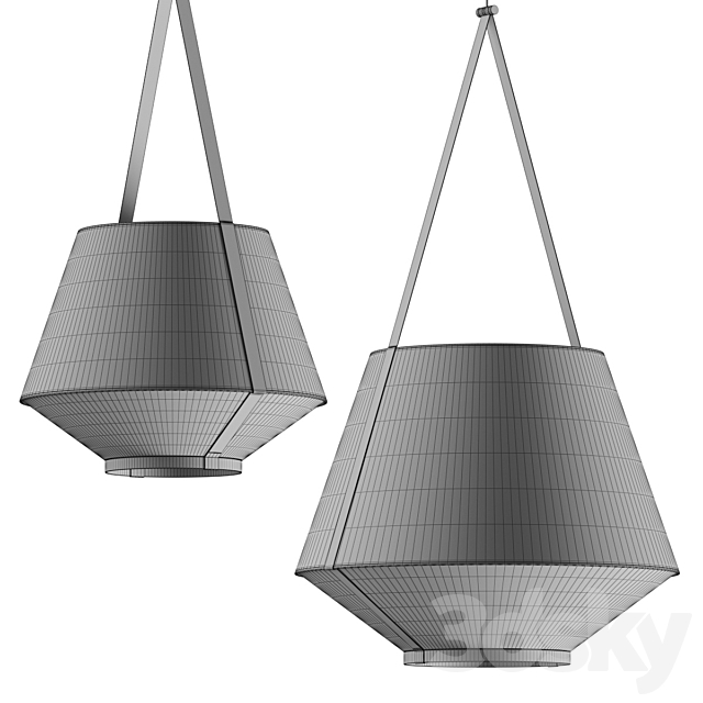 Forestier Carrie Pendant Lamps 3DSMax File - thumbnail 6