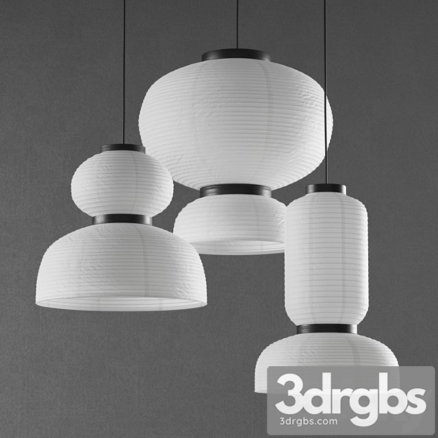 Formakami pendant lamp set 3dsmax Download - thumbnail 1