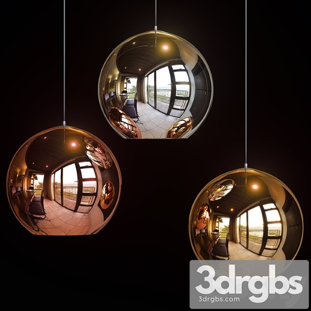 Fort Knox Mini Pendant Light 3dsmax Download - thumbnail 1