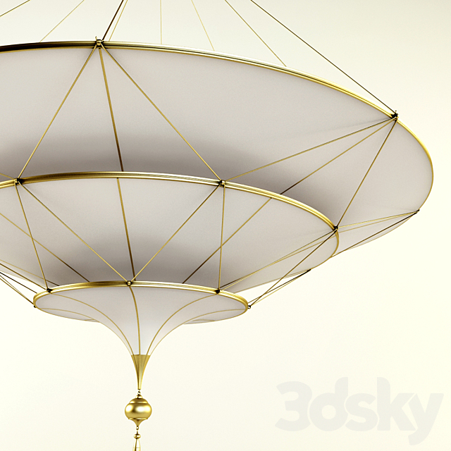 FORTUNY SILK SCHEHERAZADE 3DS Max Model - thumbnail 2