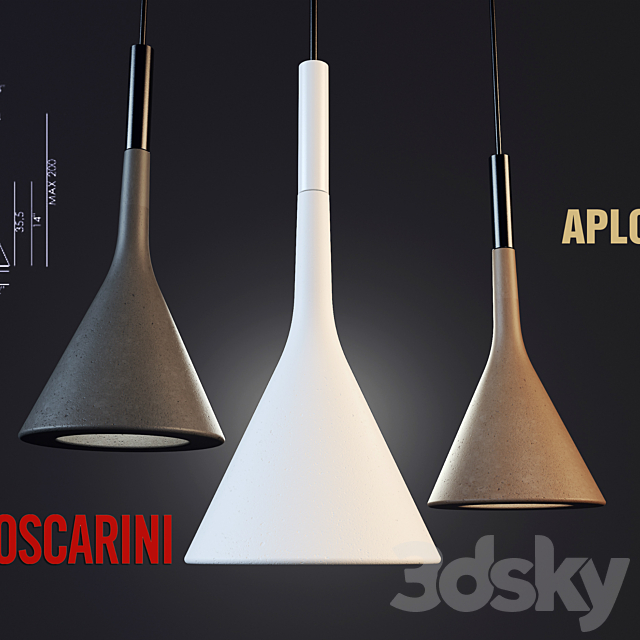 Foscarini _ Aplomb 3DSMax File - thumbnail 1