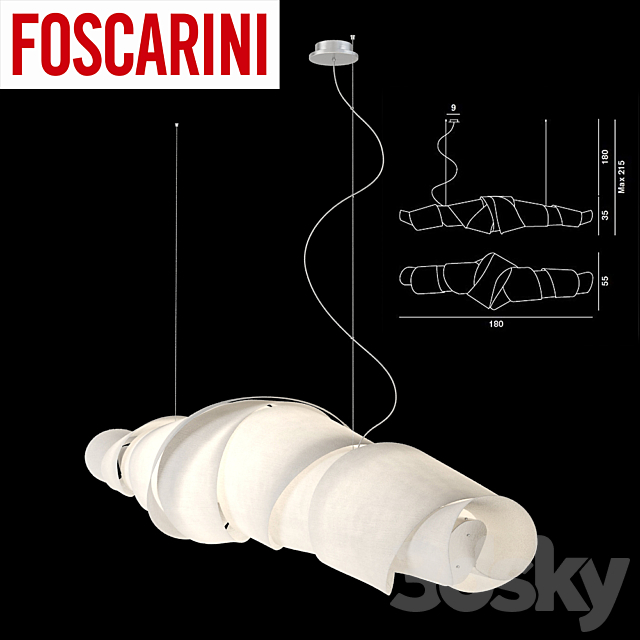 Foscarini Jamaica 3DSMax File - thumbnail 1