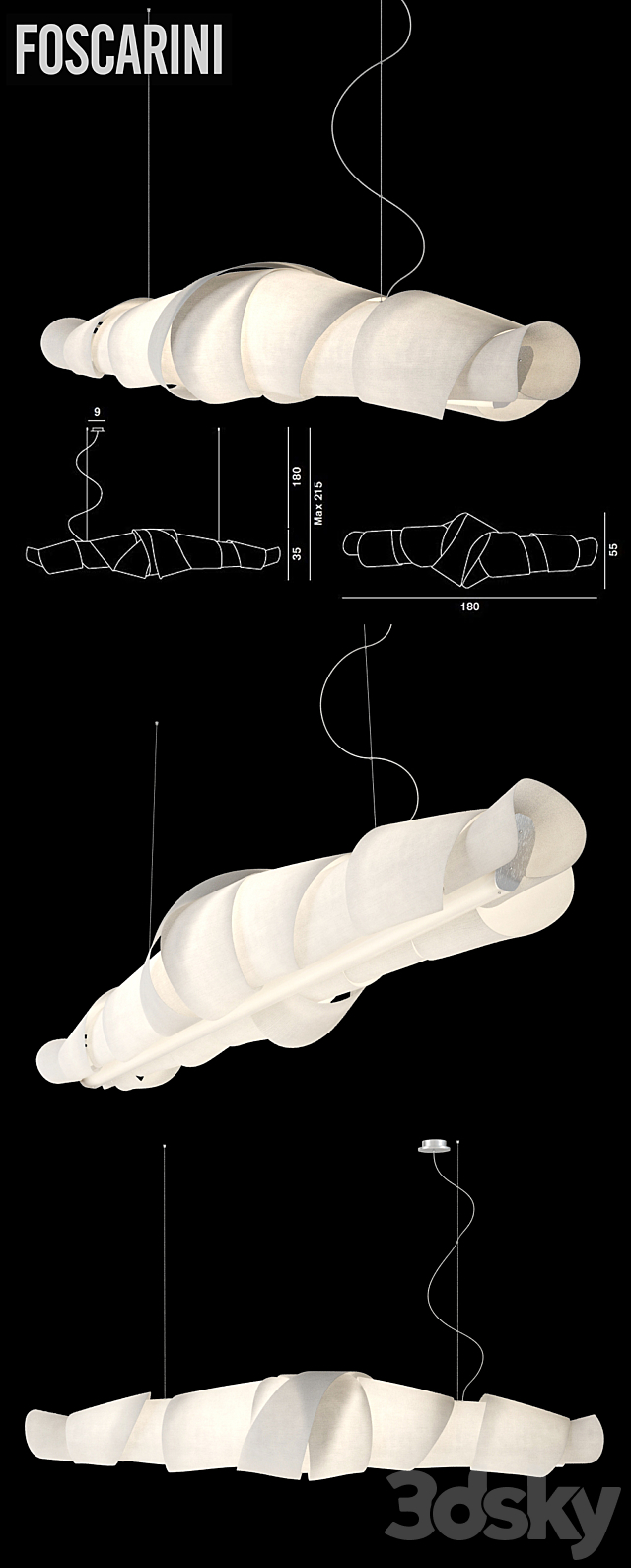 Foscarini Jamaica 3DSMax File - thumbnail 2