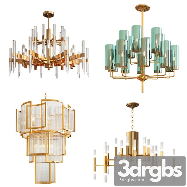 Four exclusive chandelier collection 5 - thumbnail 1