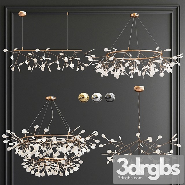 Four exclusive chandelier collection 55 moooi 3dsmax Download - thumbnail 1