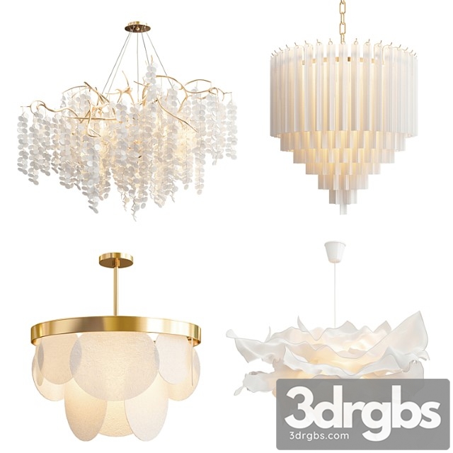 Four Exclusive Chandelier Collection 66 3dsmax Download - thumbnail 1