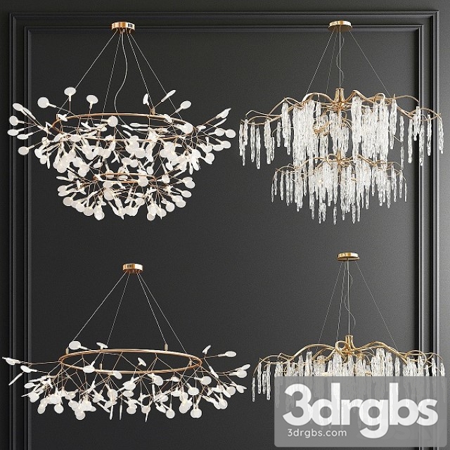 Four Exclusive Chandelier Collection 67 3dsmax Download - thumbnail 1