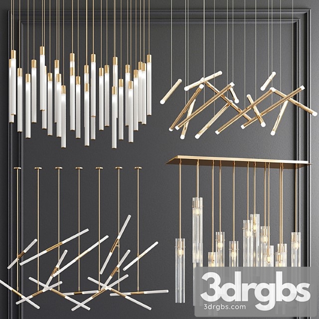 Four Exclusive Chandelier Collection 69 3dsmax Download - thumbnail 1