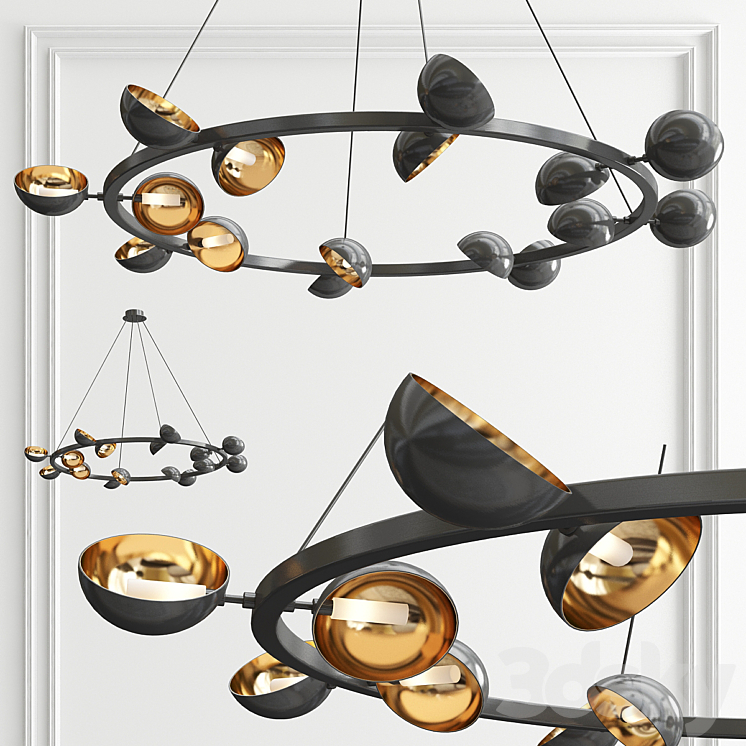 Four Exclusive Chandelier Collection_40 3DS Max - thumbnail 2