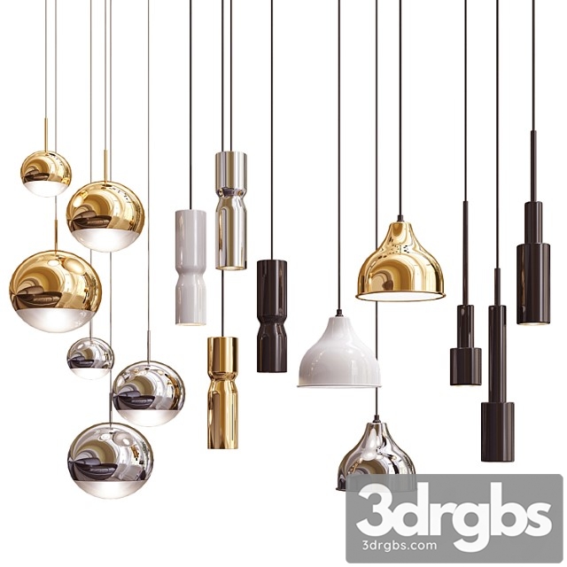 Four Hanging Lights 29 Exclusive 3dsmax Download - thumbnail 1