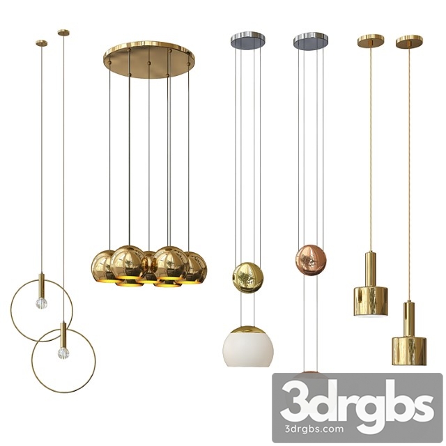 Four hanging lights - thumbnail 1