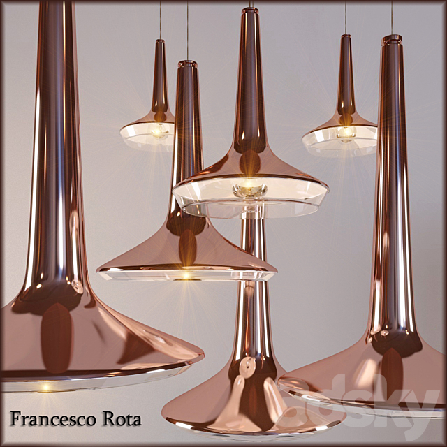 Francesco Rota Pendant Lights 3DSMax File - thumbnail 1