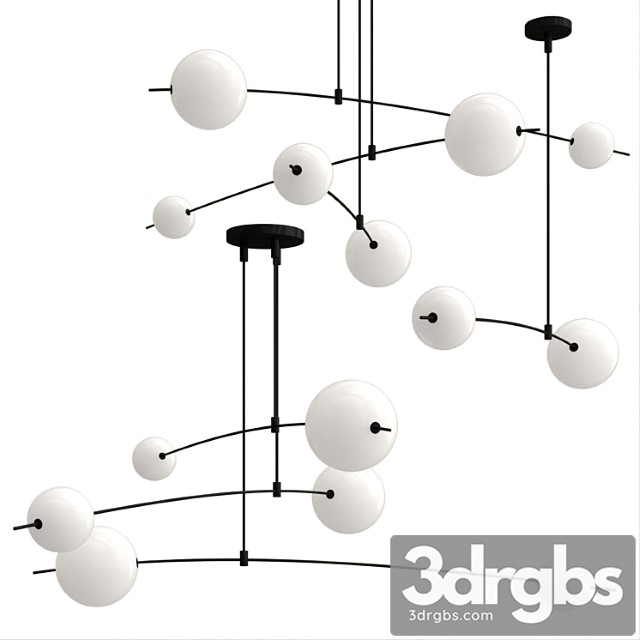 Freer designer chandelier - thumbnail 1