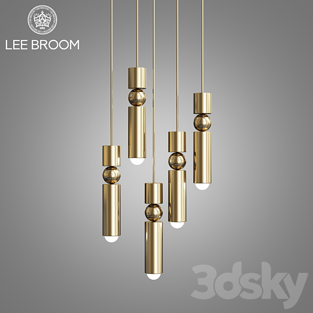 Fulcrum Light Brass – Lee Broom 3DSMax File - thumbnail 1