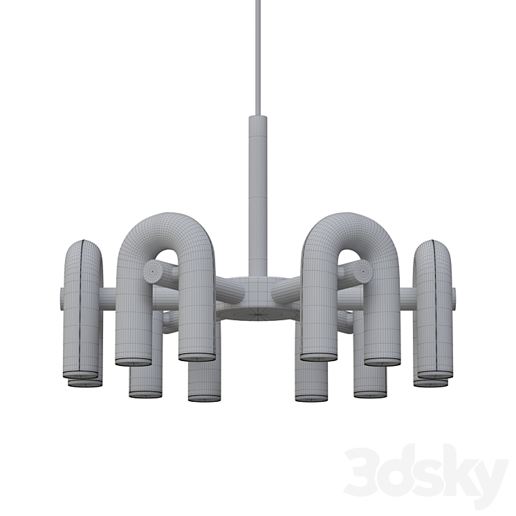 funny lamp lampatron 3DS Max Model - thumbnail 2