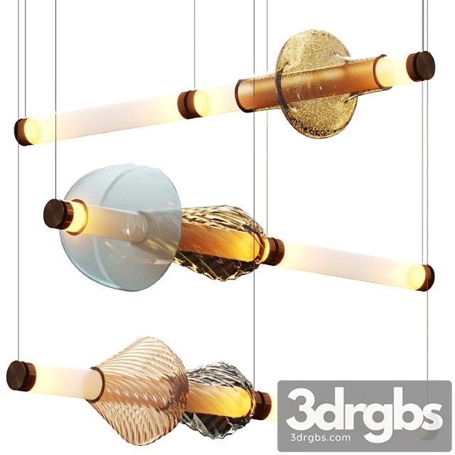 Gabriel scott luna kaleido pendant lamps complication 1 - thumbnail 1