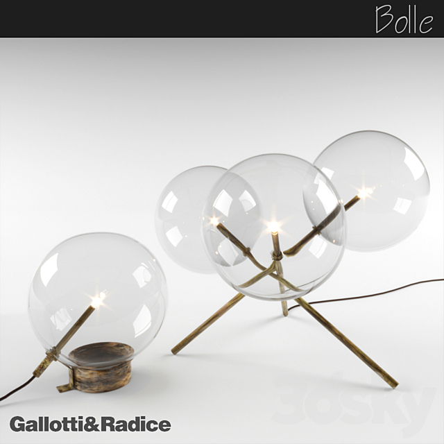 Gallotti & Radice Bolle 3DSMax File - thumbnail 2