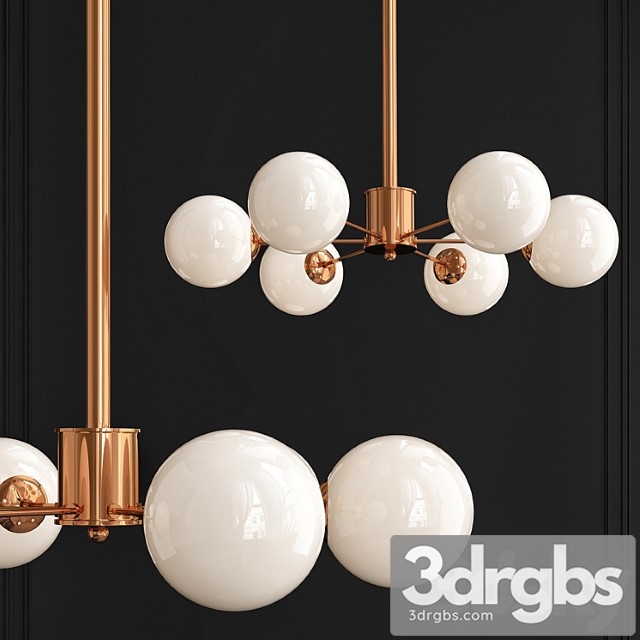 Gerhort chandelier no. 53 3dsmax Download - thumbnail 1