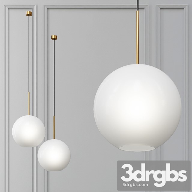 Giopato & coombes bolle bls lamp white 1 - thumbnail 1