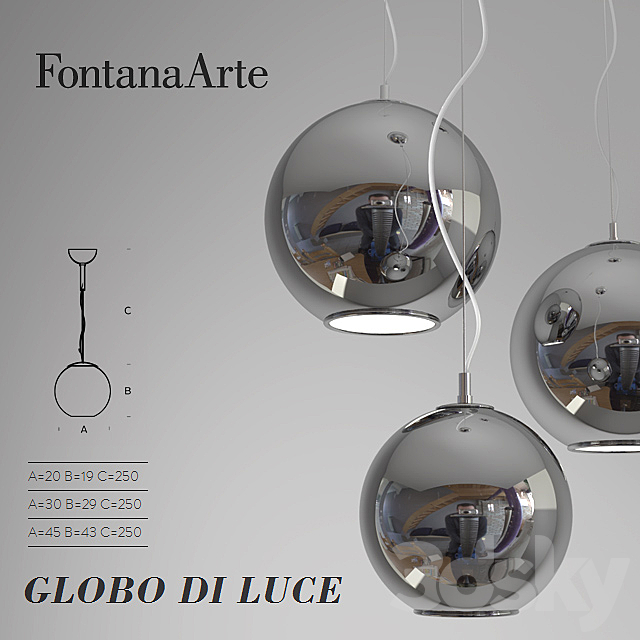 Globo di luce 3ds Max - thumbnail 1