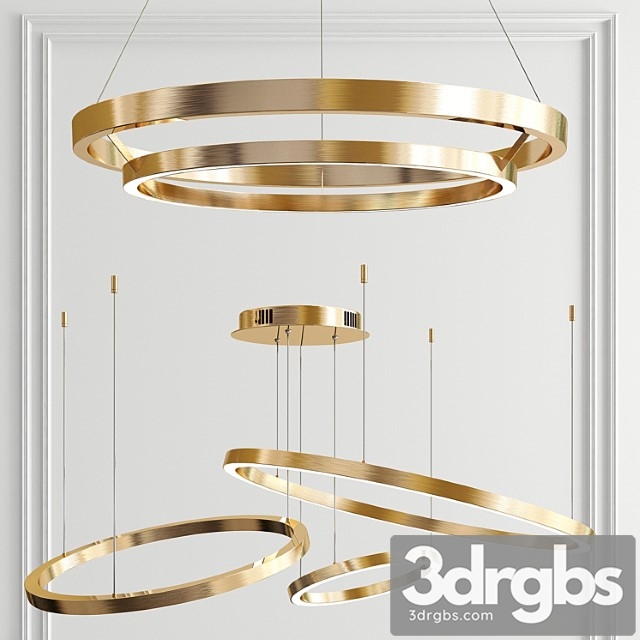 Grace & hoops ring chandelier - thumbnail 1